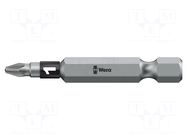 Screwdriver bit; Pozidriv®; PZ1; 1/4"; Overall len: 50mm WERA