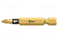 Screwdriver bit; Pozidriv®; PZ1; 1/4"; Overall len: 50mm WERA