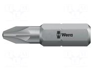 Screwdriver bit; Pozidriv®; PZ3; Overall len: 32mm WERA