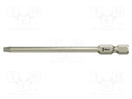 Screwdriver bit; Torx® with protection; T15H; Overall len: 89mm WERA