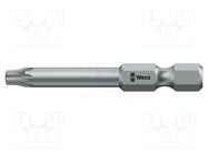 Screwdriver bit; Torx® with protection; T15H; Overall len: 70mm WERA