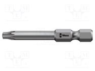 Screwdriver bit; Torx® with protection; T27H; Overall len: 89mm WERA