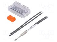 Sensor: fiber-optic; Range: 0÷120mm; IP30; Len: 2m; Housing: Ø5 PANASONIC