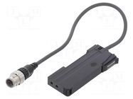 Sensor: optical fiber amplifier; PNP; IP40; Connection: M12,lead PANASONIC
