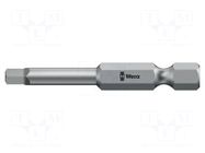 Screwdriver bit; square; RB2; Overall len: 50mm WERA