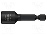 Screwdriver bit; 6-angles socket; Socket: HEX 5/16"; with magnet WERA