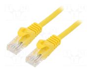 Patch cord; RJ45 plug,both sides; U/UTP; 6; stranded; CCA; PVC GEMBIRD