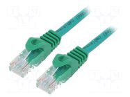 Patch cord; U/UTP; Cat: 6; RJ45 plug,both sides; stranded; CCA; 1m GEMBIRD