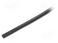 Insulating tube; fiberglass; black; -20÷155°C; Øint: 8mm SYNFLEX