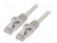 Patch cord; F/UTP; 6; stranded; Cu; LSZH; 2m; RJ45 plug,both sides GEMBIRD