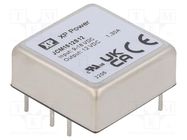 Converter: DC/DC; 15W; Uin: 9÷18V; Uout: 12VDC; Iout: 1300mA; 1"x1" XP POWER