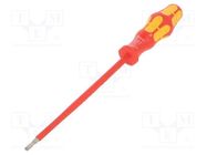 Screwdriver; insulated; slot; 4,0x0,8mm; Blade length: 150mm 