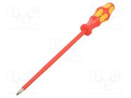 Screwdriver; insulated; Pozidriv®; PZ2; Blade length: 200mm WERA