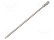 Screwdriver bit; slot; 4x0.8mm; Overall len: 152mm WERA
