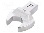 Wrench tip; torque,spanner; 24mm; Mounting: 14x18; 7780 WERA