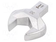 Wrench tip; torque,spanner; Spanner: 30mm; Socket size: 14x18mm WERA