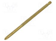 Screwdriver bit; Phillips; PH2; Overall len: 152mm WERA