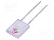 IR transmitter; 1.5mm; transparent; 40°; 1.25÷1.6VDC; THT; 50mA EVERLIGHT