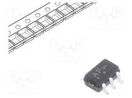 IC: analog switch; demultiplexer,multiplexer; Ch: 1; SC88A 