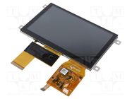 Display: TFT; 5"; 800x480; Window dimensions: 108x64.8mm; RGB Riverdi