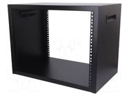 Enclosure: rack cabinet; Standard: 19"; 8U; Z: 406mm; X: 533mm HAMMOND