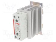 Relay: solid state; Ucntrl: 4÷32VDC; 40A; 24÷530VAC; RSR72; 1-phase RELPOL