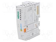 Fieldbus interface; 24VDC; for DIN rail mounting; RJ45 x2; IP20 WAGO