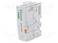 Fieldbus interface; 24VDC; for DIN rail mounting; RJ45 x2; IP20 WAGO