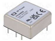 Converter: DC/DC; 15W; Uin: 18÷75V; Uout: 5VDC; Iout: 3A; 1"x1"; THT XP POWER