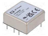 Converter: DC/DC; 15W; Uin: 18÷75VDC; Uout: 5VDC; Iout: 3A; 1"x1"; THT XP POWER