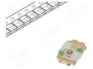 LED; SMD; 0402; yellow; 4÷7.6mcd; 1x0.6x0.2mm; 1.9V; 1mA; 52mW ROHM SEMICONDUCTOR