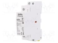 Contactor: 2-pole installation; 25A; 230VAC; NO x2; -5÷60°C ZAMEL