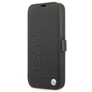 Etui BMW BMFLBKP13SSLLBK iPhone 13 mini 5,4" czarny/black book Signature, BMW