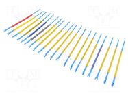 A kit of cable labels; 2.5÷5mm; PVC; grey; -30÷80°C; UL94V-0 WEIDMÜLLER