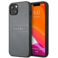 Guess GUHCP13MPSASBGR iPhone 13 6,1" szary/grey Saffiano Strap, Guess