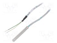 Sensor: temperature; thermocouple K; Insulation: fiberglass; cl.1 GUENTHER