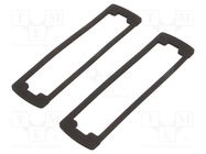 Gasket; Gasket material: neoprene; 2pcs. GAINTA