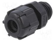 Cable gland; M12; 1.5; IP68; polyamide; black BM GROUP