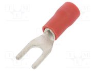 Tip: fork; M3,5; Ø: 3.7mm; 0.25÷1.5mm2; crimped; for cable; tinned BM GROUP