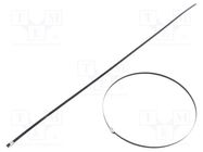 Cable tie; L: 520mm; W: 4.6mm; stainless steel AISI 304; 450N BM GROUP