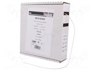 Heat shrink sleeve; glueless; 2: 1; 1.6mm; L: 10m; white TASKER