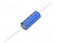 Capacitor: electrolytic; THT; 220uF; 63VDC; Ø10x25mm; ±20%; 2500h VISHAY