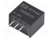 Converter: DC/DC; Uin: 17÷28V; Uout: 15VDC; Iout: 500mA; SIP3; 570kHz XP POWER