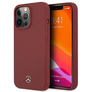 Mercedes MEHCP13XSILRE iPhone 13 Pro Max 6,7" czerwony/red hardcase Silicone Line, Mercedes