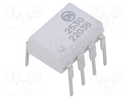 Optocoupler; THT; Ch: 2; OUT: transistor; Uinsul: 5kV; 1Mbps; DIP8 ONSEMI