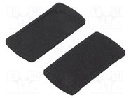 Gasket; Gasket material: neoprene; 2pcs. GAINTA