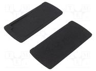 Gasket; Gasket material: neoprene; 2pcs. GAINTA