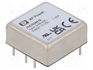 Converter: DC/DC; 15W; Uin: 9÷36V; Uout: 12VDC; Iout: 1.3A; 1"x1"; THT XP POWER