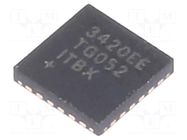 IC: interface; SPI; USB controller; 3÷3.6VDC; TQFN24-EP; 15mA Analog Devices (MAXIM INTEGRATED)