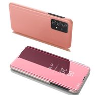 Clear View Case Flip Cover for Samsung Galaxy A53 5G pink, Hurtel